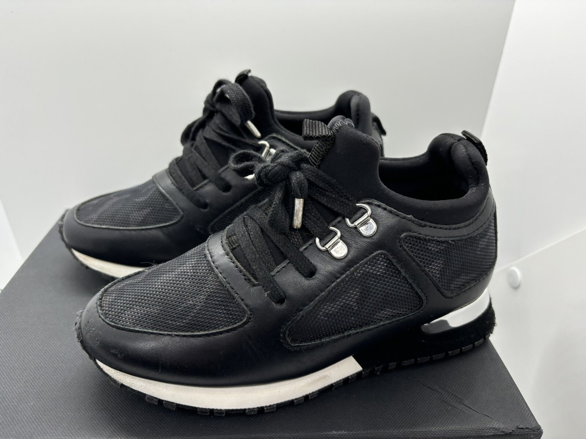 Original Mallet London Black Camo Trainers Boys Uk Size 12