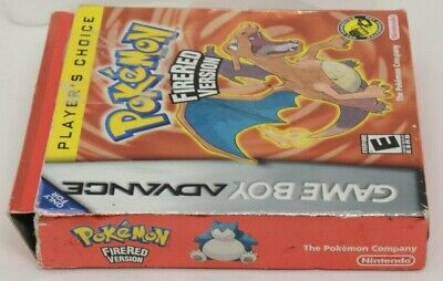 Pokemon FireRed Version (Nintendo Gameboy Advance GBA Pokemon FireRed Version (Nintendo Gameboy Advance GBA