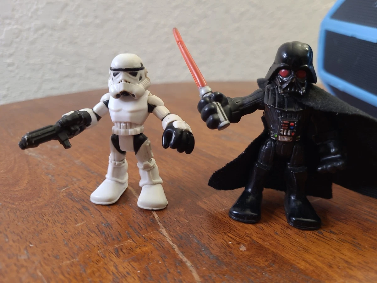 Imaginext Star Wars DARTH VADER Storm Trooper Figure TIE FIGHTER SPACE SHIP