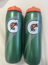New Gatorade 32 Oz Contour Squeeze Sport Water Bottle Workout Fitness, 2 Pack