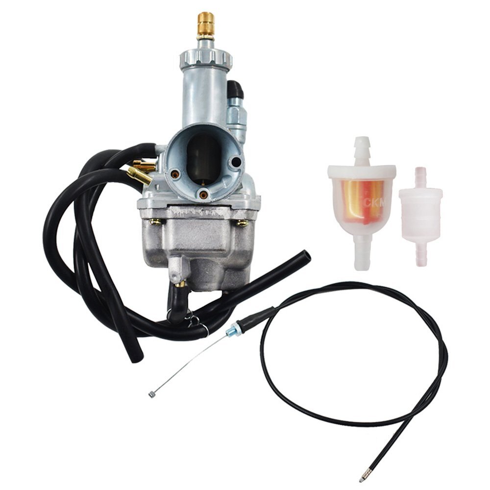 Carburetor & Throttle Cable For Kawasaki Bayou 220 250 19882011 KLF220