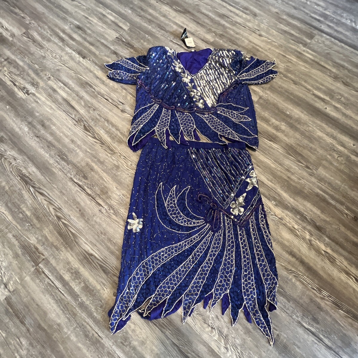 ワンピースその他 typeservice Stripe Strap Skirt Blue Vintage Lip Service Pleated Pin Stripe Mini Skirt With