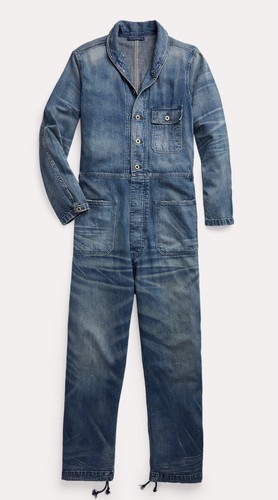 Japanese Denim Workwear Coverall -MEN 