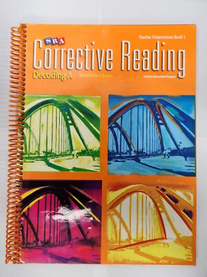 Corrective Reading Decoding Level A, Presentation Book 1 (CORRECTIVE READING DE,