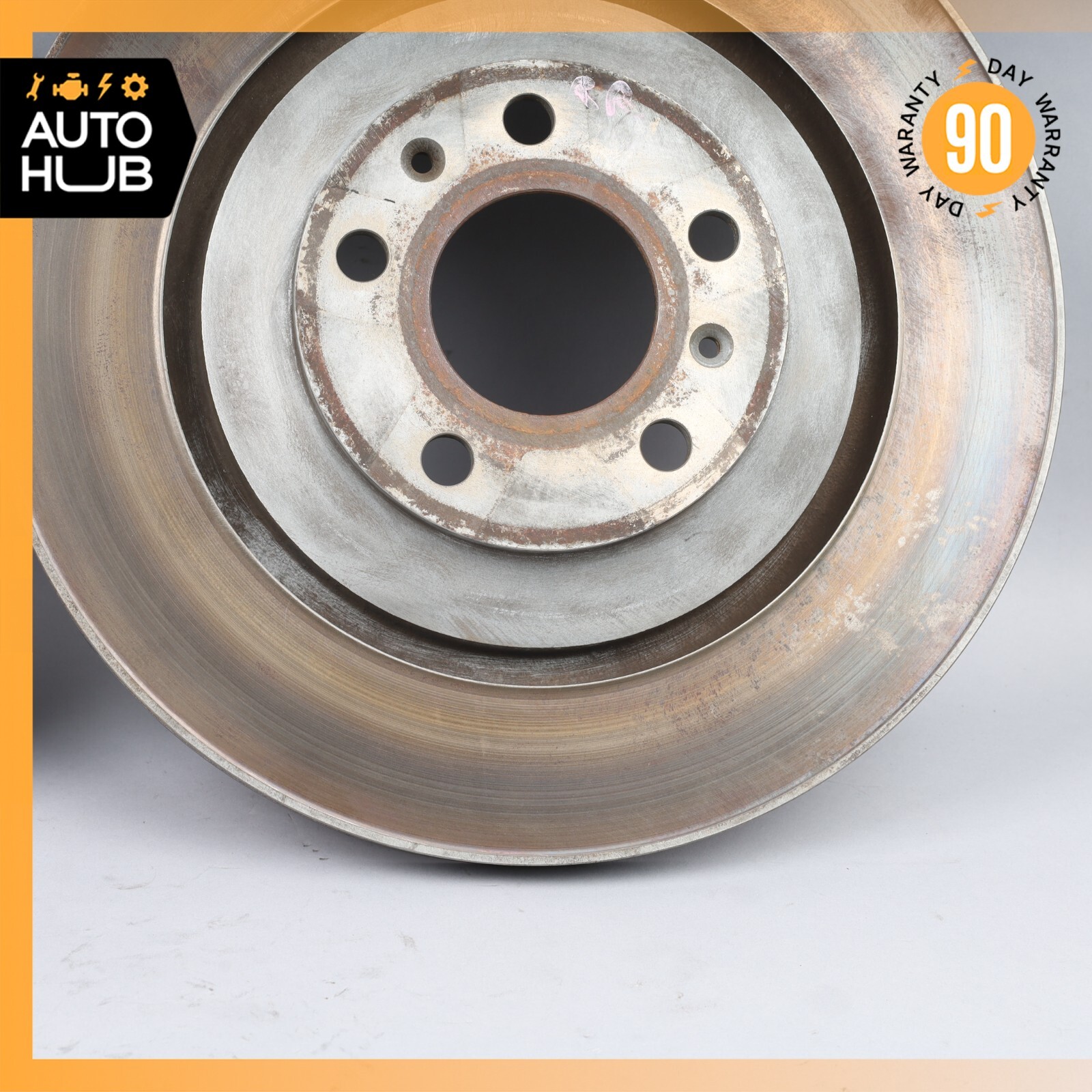 03-18 Bentley Continental GTC GT Rear Left & Right Brake Rotors Disc OEM 59k
