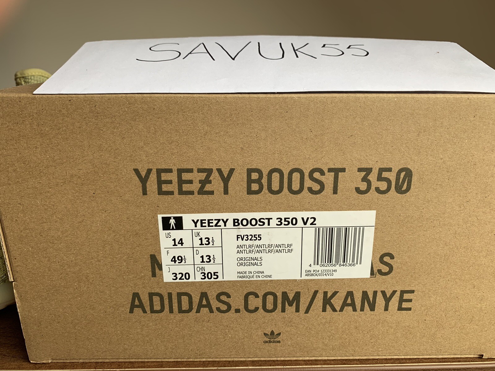 Adidas Yeezy Boost 350 V2 Antlia Reflective UK 13.5 US 14 image 7