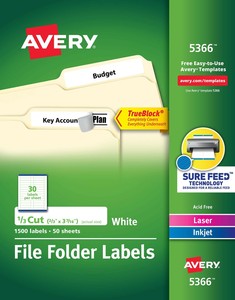 Etiquetas Para Carpetas De Archivos Para Impresoras Laser Y De Inyeccion De   | eBay