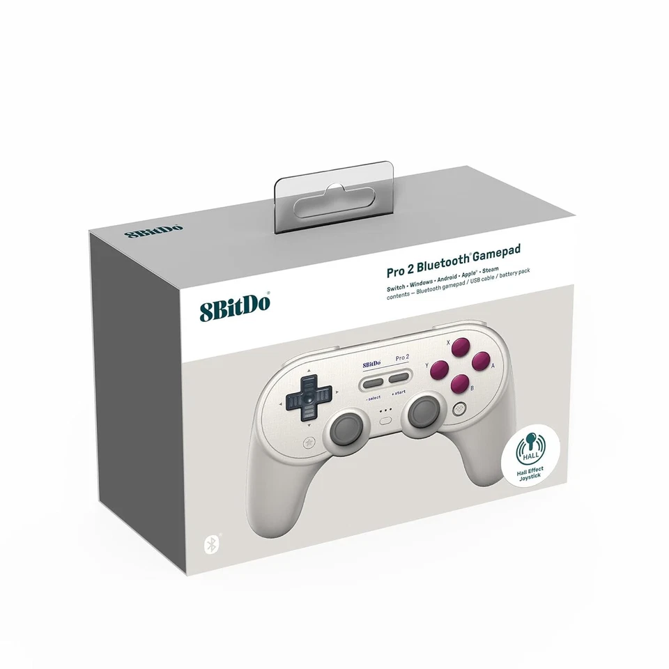 8BitDo Pro 2 G-Classic Bluetooth Wireless Controller Nintendo Switch Android New