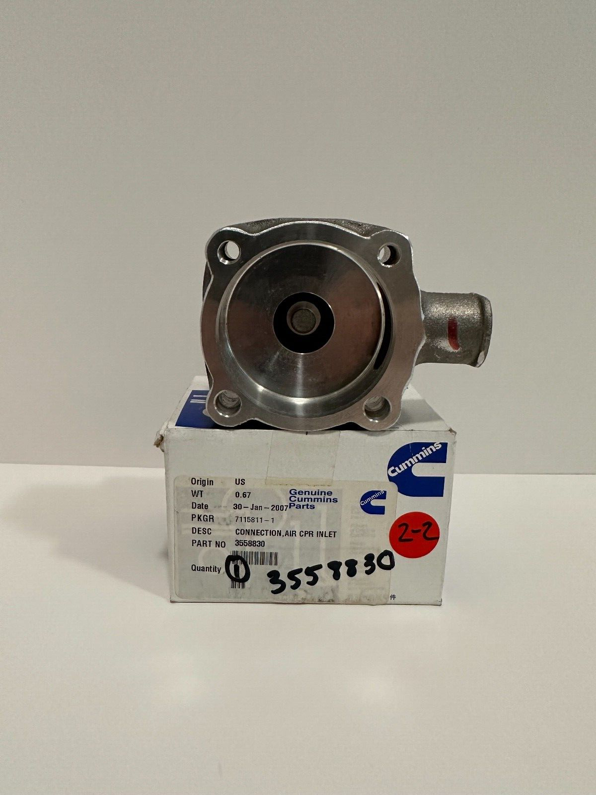 NEW OEM Cummins 3558830 CONNECTION AIR CPR INLET | eBay 