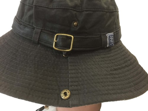 Cotton Military Boonie Fishing Hunting Safari Outdoor Bucket Jungle Cap Hat - Picture 3 of 8