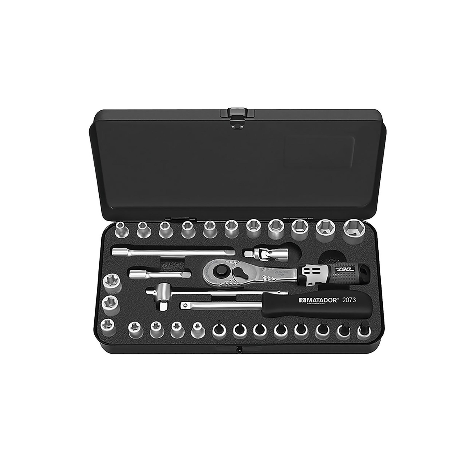 Thumbnail - Matador Steckschlüssel-satz M, 6-kt., 32-tlg., 6,3 Mm (1/4"): 4-13 Mm