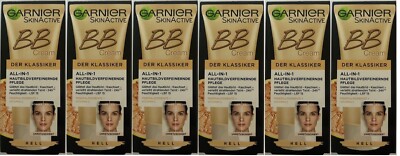 Garnier BB Cream All In 1 Klassiker Hautbildverfeinernd hell, 6er (6 x 50ml)
