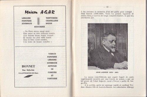 ARMANAC ROERGAT pel GRELH Joan LADOUX Enric MOULY Jacky JOULIE Joan BOUDOU 1970 - Bild 5 von 12