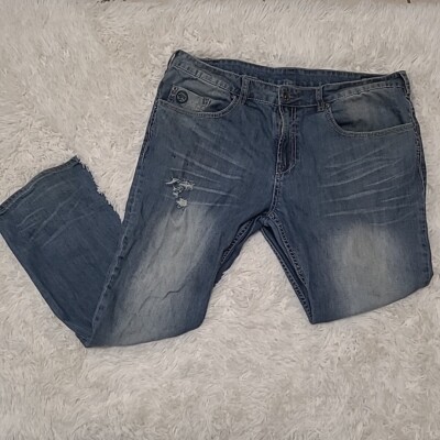 Buffalo David Bitton Evan X Basic Slim Stretch Jeans Mens Sz