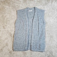 Vintage Cuddle Knit Women's Cardigan Wintuk Knit Cottagecore Made in USA L