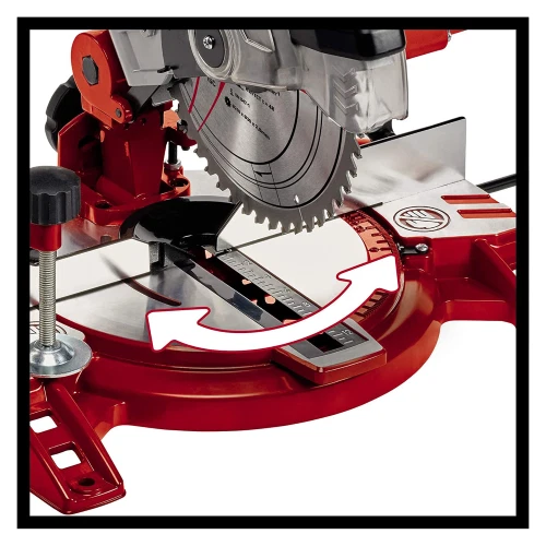 Einhell TH-MS 2112 troncatrice da banco legno 1600W 230V lama 210x30 mm sega cir - Изображение 4 из 4