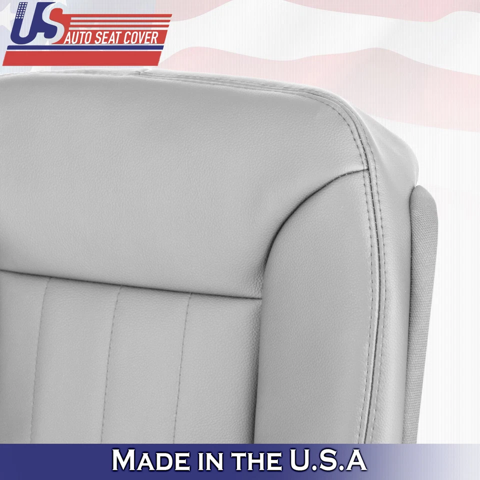 Cubierta de asiento de cuero gris inferior de pasajero gris para Mercedes Benz ML500 ML550 2006-2008 Foto 2 de 4