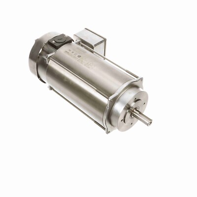 Leeson 109087.00 Washdown Motor, 180 V, 1750 RPM, 80D Frame, IP55