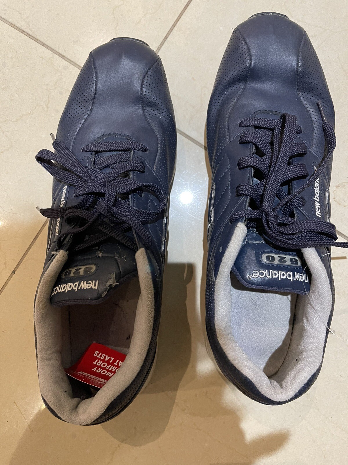 new balance trainers size 12 1/2 Navy Blue eBay