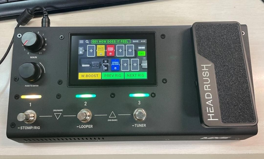 HEADRUSH MX5 Guitar Amp Modeler & Guitar Pedal Multi-Effects