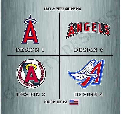 #ad Los Angeles Angels MLB Baseball Sticker Vinyl Decal Truck Car Water Resistant $4.28