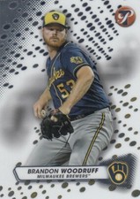 BRANDON WOODRUFF TOPPS PRISTINE BASE MILWAUKEE BREWERS #130 2023 23