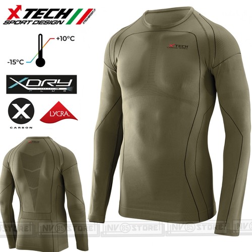 Maglia XTECH Tecnica Termica X-TECH Predator 3 -15° Thermal Shirt Made in  Italy | eBay