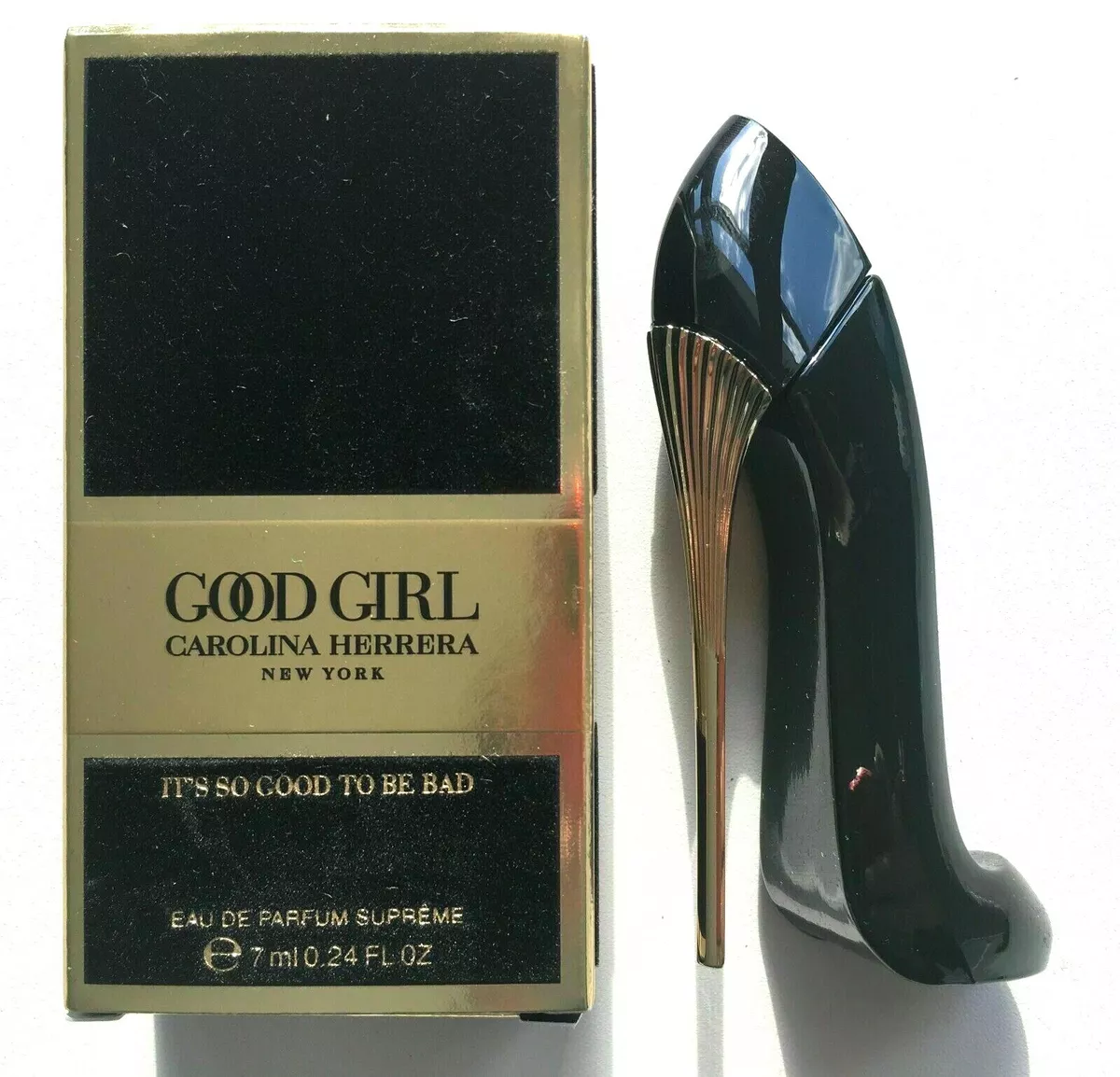 New Carolina Herrera Good Girl Supreme Perfume ( splash mini size