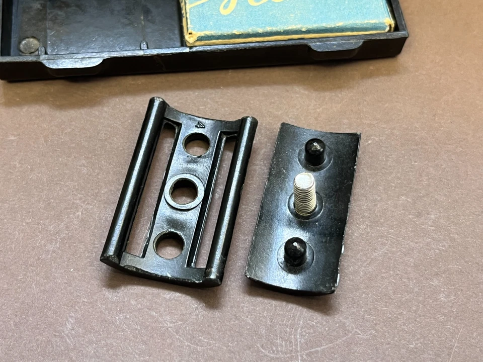 Navaja Carbolite soviética vintage, juego de navaja URSS, afeitado URSS, navaja antigua coleccionable Foto 3 de 4