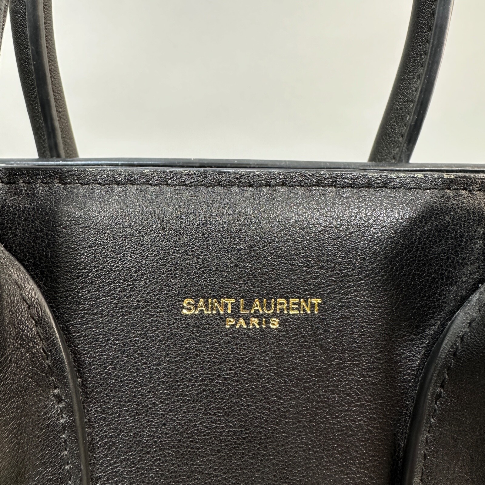 YSL YVES SAINT LAURENT BORSA DA GIORNO BORSA SHOL NERA