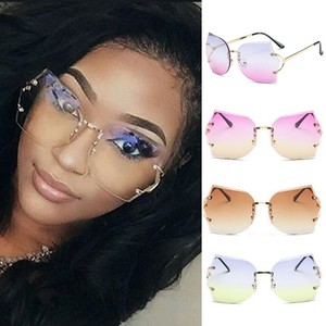 clear mirrored sunglasses