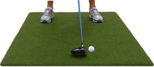 Backyard Golf Mat 3' x 5' Pro Residential Practice Golf Turf Mat With Foam Pad