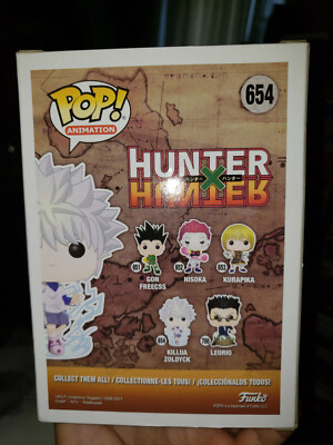 FUNKO POP JAPAN ANIME HUNTER X HUNTER KILLUA ZOLDYCK #654 VINYL