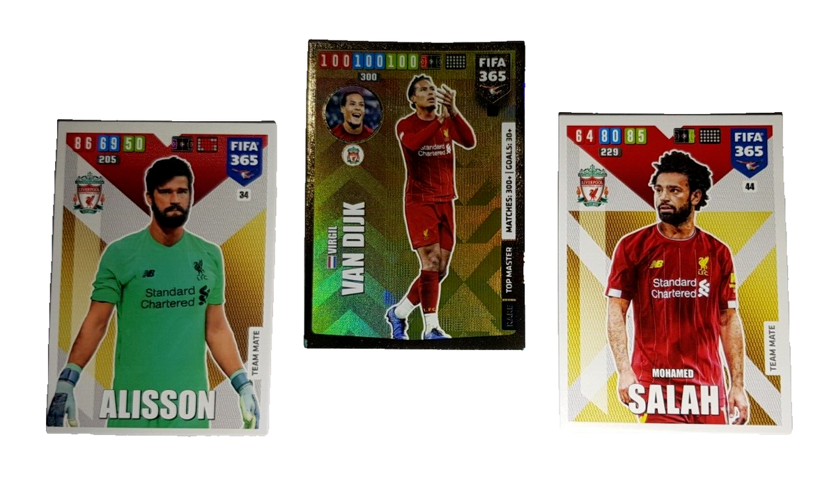 Liverpool:Virgil Van Dijk:TOP MASTER:Adrenalyn XL 2020/Panini*Buy