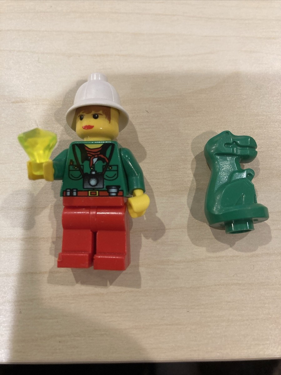 Lego Adventurers Jungle Gail Storm Baby Dino Minifigure (adv016