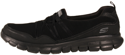 Skechers Sport Synergy Scene Stealer Womens Sneaker Black US Size 11