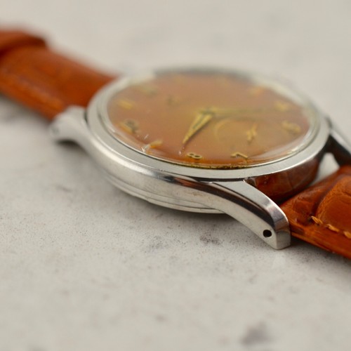 Vintage c1952 Omega Jumbo Calatrava Ref.2639-13 Tropical Watch Cal. 266 in Stahl - Bild 7 von 12