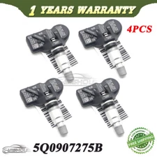 4x TPMS Tire Pressure Sensors for Porsche Audi McLaren VW 5Q0907275B 433MHz NEW
