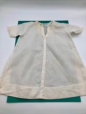 Vintage Feltman Bros Hand Embroidered White Dress 0 - 3 Months Newborn