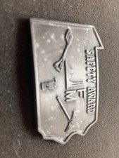 VINTAGE PENNSYLVANIA FM SAFETY AWARD BELT BUCKLE