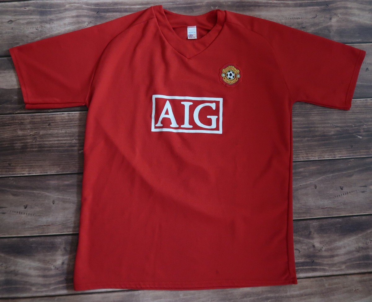 Manchester United Cristiano Ronaldo #7 Football Shirt, Men`s Size XL