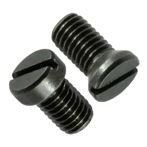 Black Oxide Slotted Fillister & Weaver Oval Head Gun Screws (10 pcs.)