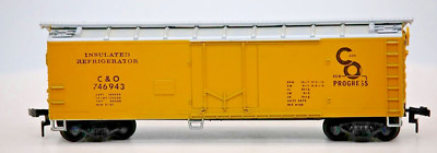 HO Scale Chesapeake & Ohio Progress C&O 746943 Refrigerator