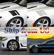 16 Hash Mark Sport Fender Sticker Racing Decal Stickers For Race Car Suv Truck