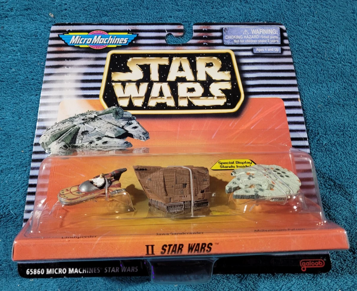 STAR WARS MICRO Machines Micromachines Sandclawer & Landspeeder #Nib# EUR 15,00 - FR