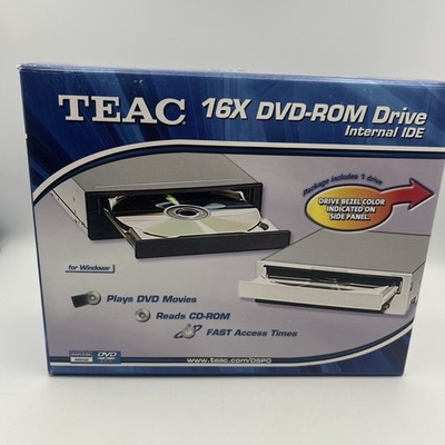 Internal IDE DVD-ROM Drive DV-516G-000 Teac DV-516G Black 16x DV516 - READ