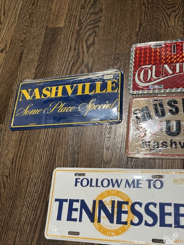 4 Grand Ole Opry USA License Plate Nashville, Tennessee Country Music - Picture 4 of 5
