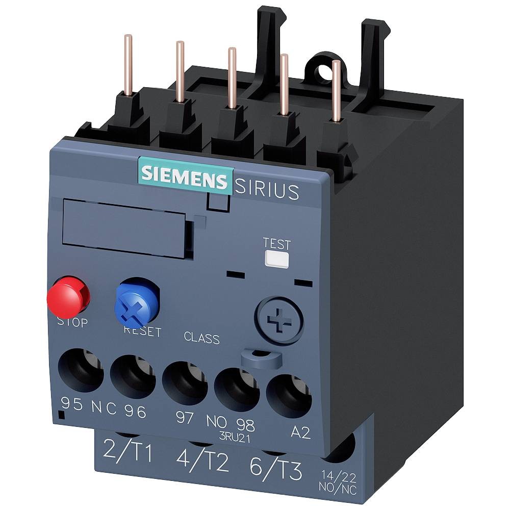 Évitez la surchauffe moteur avec le relais de surcharge Siemens 3RU2116-1DB0 690V AC à déclenchement