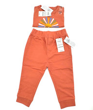 First Impressions Baby Boy 2PC Outfit 12 Months Sun Top Pants New With Tag