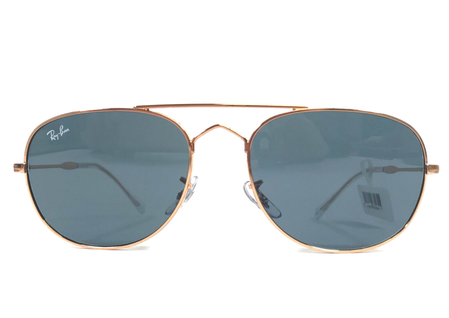 Ray-Ban , Sunglasses, Unisex, Yellow, 57 Mm, Classic Pilot Sunglasses With Rose Gold Frame - Image 2